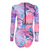 Pink Paradise Classic Longsleeve Back Zip Swimsuit Back